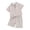 Gray, variant on ITSAME Boys Outfit Sets, Cotton Lapel Short Sleeve Polo Top and Elastic Waist Shorts 2-Piece Summer Casual Fashion Sets Brown 2T