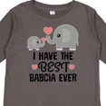 thumbnail image 4 of Inktastic Grandchild Best Babcia Ever Boys or Girls Long Sleeve Toddler T-Shirt, 4 of 5