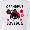 thumbnail image 4 of Inktastic Valentine's Day Grandpa's Lovebug Long Sleeve Youth T-Shirt, 4 of 5