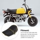 thumbnail image 3 of Asiento De Cuero Artificial Para Motocicleta, Antideslizante, Fácil De Instalar, Asientos Con Cojín, Resistencia A La Intemperie, Alta Comodidad, Duradero Para Z50 Z50J Z50R Z50M, 3 of 7