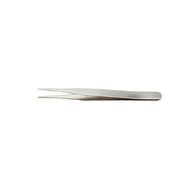 Vogacara Pinzas para pestañas, pinzas para cejas rectas curvadas de acero inoxidable, suministros de pestañas flexibles fáciles de limpiar para el Juegos de manicura diez Vogacara CE012091-01