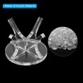 thumbnail image 3 of 3 Pcs Baseball Holders for Balls Acrylic Small Ball Transparent Display Stand, 3 of 7