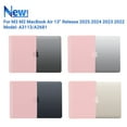 thumbnail image 4 of IBENZER Compatible with 2025 2024 2023 2022 MacBook Air 13 inch Case M4 A3240 M3 A3113 M2 A2681, Hard Shell Case & Keyboard Cover & Type-C Adapter for Mac Air 13.6", Rose Quartz, KK-RQ+1TC, 4 of 7