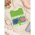 thumbnail image 3 of Stayin' Fly 4Th July Glasses T-Shirt Women -Image by Shutterstock, Female Large, 3 of 4