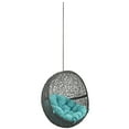 thumbnail image 4 of Modway Chaise Balançoire de Patio Extérieur Sans Support en Gris Turquoise, 4 of 4