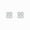 Sterling Silver, variant on 925 Sterling Silver Baguette Diamond Bar Stud Earrings for Women, 1/20 Ct
