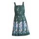 thumbnail image 5 of Delantal de mujer, delantal de cocina, falda para el hogar, paño de trabajo impermeable de estilo Retro, delantal de estilo chino para cocinar en, 5 of 8