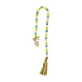 thumbnail image 1 of Easter  Color Wooden Bead Garland Boho Decorations Wall Hanging Beads, 1 of 2