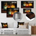 thumbnail image 4 of Designart "Island Oasis Cocktails Vibrant Delight" Cocktails Metal Wall Art, Orange Metal Wall Decor, Traditional Metal Art Decor For Living Room - 20x12 Inch, 4 of 6