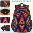 thumbnail image 5 of Herdesigns Aztec Southwestern Native Laptop Backpack for Women Men, 18.3 Inch Large Computer Backpacks Fashion Teacher Nurse Bag Casual Daypack for Work Travel, 5 of 8