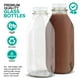 thumbnail image 3 of Botella de Vidrio para Leche para tu Hogar 1L con Tapa (Paquete de 4) + Accesorios, 3 of 6