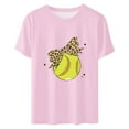 thumbnail image 3 of Birdeem Hauts de Mode pour Femmes Imprimé Manches Courtes Blouse Col Rond T-Shirt Hauts, 3 of 9
