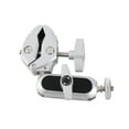 thumbnail image 3 of Aluminum Alloy Action Camera Bike Mount, Camera Mounts Clamp Mount  Handlebar Adapter Mount 1.5kg Load Capacity with Dual 360Rotatable Ball Head with  Adapter, 3 of 7