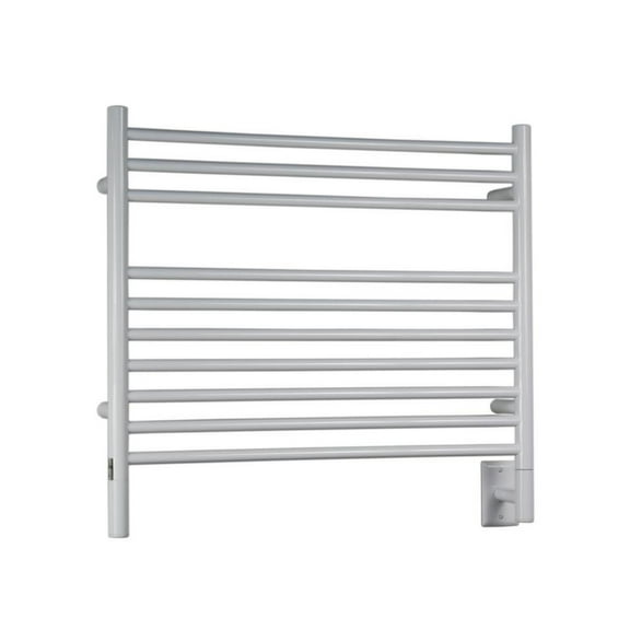 Amba Jeeves K Straight Wall Mounted Towel Warmer - White