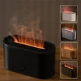 thumbnail image 5 of Bedroom Flame Humidifier With 130Ml Water Tank 3D Flame Aroma Diffuser Host Low Noise Level Aroma Diffuser For Home, 5 of 9