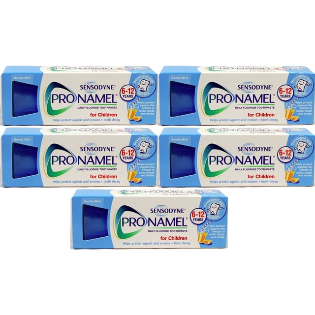 Pasta de dientes Sensodyne Pronamel Children Daily Fluoride x5
