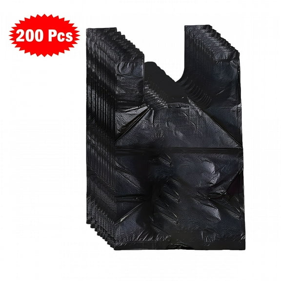 QARUN Personal Disposal Bags, 200 PCS Women Sanitary Disposal Bags Black Waste Bags for Sanitary Napkin