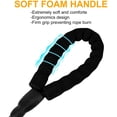 thumbnail image 4 of 18 Inch Strong Dog Leash with Comfortable Padded Handle and Highly Reflective Threads for Medium Large Heavy Duty Dog Leads, Easy Control with Short Dog Leash for Training Walking Running, 4 of 7