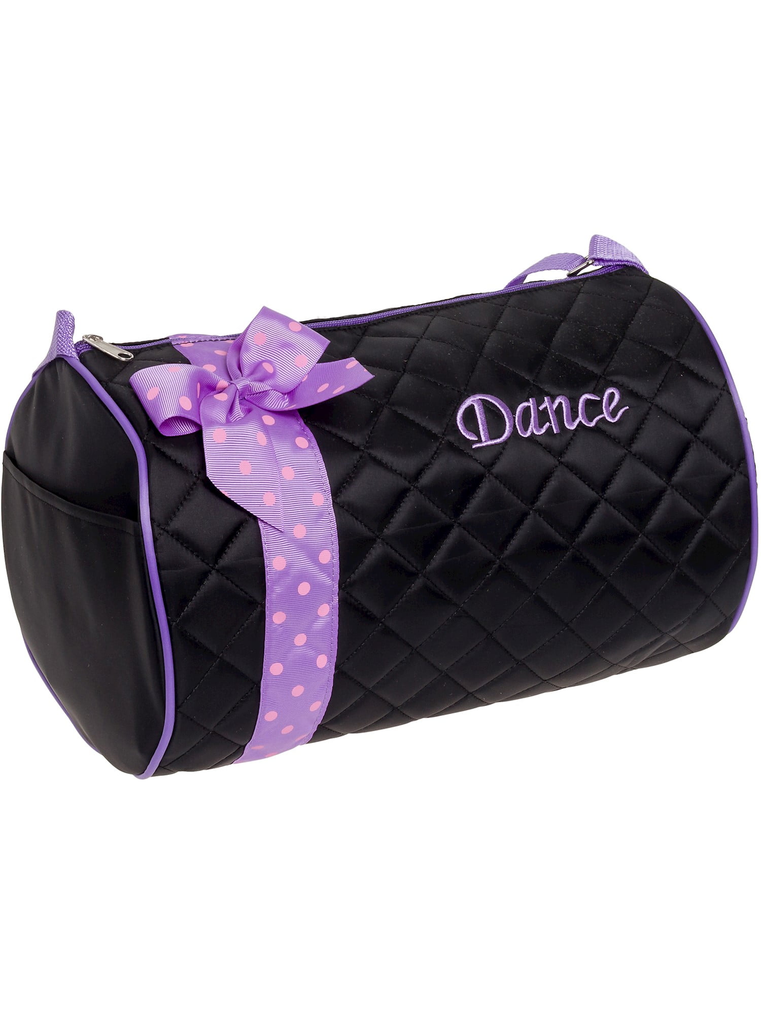 SILVER LILLY NEW Girl Dance Cheer Ballet Duffel Travel Gym Duffel Bag w