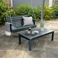 thumbnail image 2 of Highwood 4ft Weatherly Porch Swing with 1 Coffee Table - Outdoor, Eco-friendly, Synthetic Wood, 2 of 7