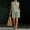 Green, variant on Women's Linen 2 Piece Outfit Sleeveless Top and Shorts Casual Summer Loose Set