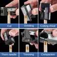 thumbnail image 3 of Correcteur de Pointe de Queue de Billard Multifonctionnel 8 en 1 Kit d'Outils de Réparation de Papier de Verre Accessoires oensize, 3 of 5
