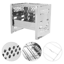BALAHAPY Fire Resistant Stainless Steel Grill 1 Set