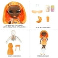 thumbnail image 2 of Rainbow High Michelle: Poupée-mannequin orange, 2 of 6