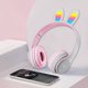 thumbnail image 1 of Auriculares inalámbricos Bluetooth montados en la cabeza | Ranura para tarjetas plegable | Iluminación LED luminosa colorida | Baja latencia | Batería de larga duración | Sonido superior | ABS, 1 of 6