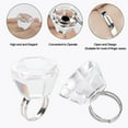 thumbnail image 5 of Sarapandan 1PC Professional Eyelash Extension Glue Crystal Tattoo Pigment Ring Cup, 5 of 7