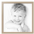 thumbnail image 2 of ArtToFrames 22" x 22" Natural Oak Picture Frame, 22x22 inch Brown MDF Poster Frame (WOM-4299), 3 Pack, 2 of 8