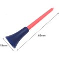 thumbnail image 4 of 50 piezas Varas de golf de plástico NQ colores aleatorios 3-1/4 pulgadas con asiento de goma duradero, 4 of 4
