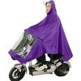 thumbnail image 1 of Motorcycle Rain Poncho Unisex Oxford Cloth Raincoat with Excellent Waterproof Performance Lightweight and Durable for Electric Bikes, Single Person Use, 1 of 8