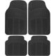 thumbnail image 1 of Alfombrillas para coches, camiones y SUV, juego de 3 alfombrillas para todo tipo de clima con diseño de ajuste universal, alfombrillas de coche duraderas con ranuras de captura, 1 of 4