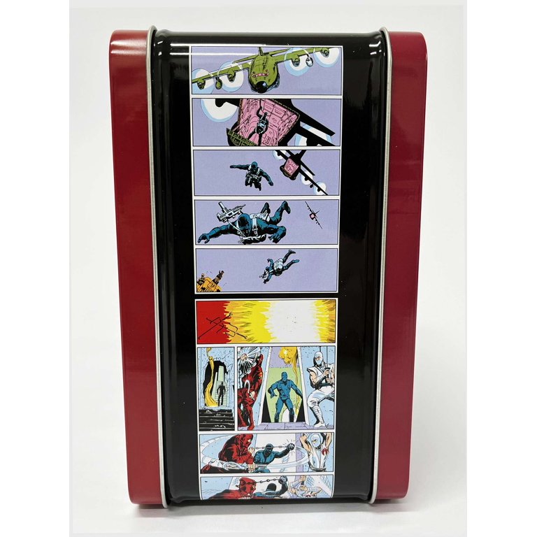 G.I. Joe Storm Shadow and Snake Eyes Retro Lunchbox Tin Titans