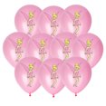 thumbnail image 5 of Juego de globos XUQIANG temática de campana Tinker látex rosa amarillo verde 12 pulgadas 30pcs, 5 of 5