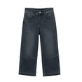 thumbnail image 6 of Holzkary Denim Capris for Women High Waisted Stretchy Wide Leg Capri Jeans Casual Summer Pull On Cropped Pants with Pockets Black XL, 6 of 8