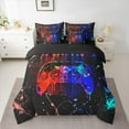 thumbnail image 2 of Castle Fairy Video Game Twin Bedding Sets,Abstract Ombre Gamer Bedding Comforter Set, 2 of 8