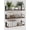 Brown, variant on Floating Shelves, 24 , Easy to Install, Wall Mounted, Set of 3, Rustic  for Decor, Storage for  Room, Bathroom,
