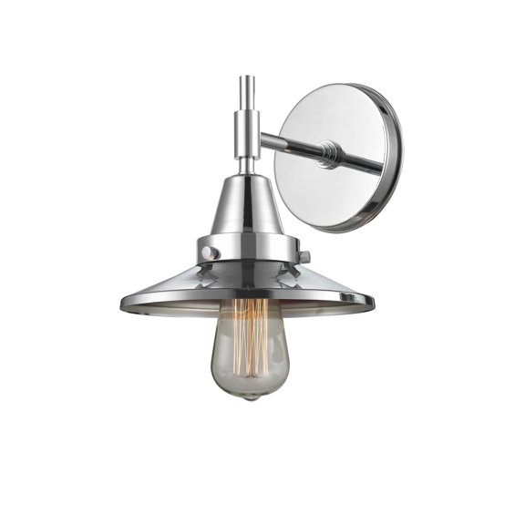 Innovations 447-1W-PC-M7-PC-LED Caden 1 Light 9 inch Sconce, Polished Chrome