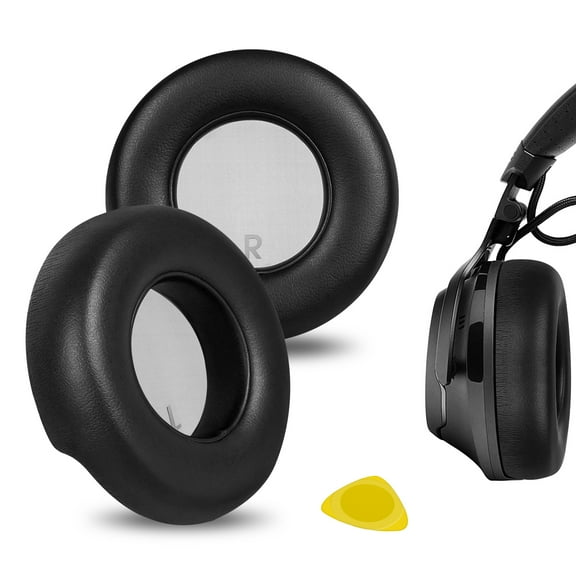 Geekria QuickFit Replacement Ear Pads Compatible with JBL Club 700BT Headphones, Ear Cushions, Repair Parts (Black)