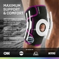 thumbnail image 3 of MODVEL Donut Knee Brace With Strap Purple (XXL), 3 of 9