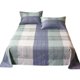 thumbnail image 1 of Sábana de algodón lavado suave - Ropa de cama elegante y plana, 1 of 5