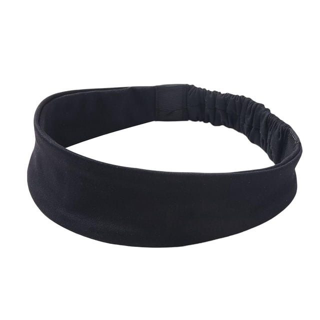 Diadema deportiva Yinane Banda para el sudor Elástica antideslizante Absorbe el sudor Negro