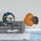 thumbnail image 2 of figurita de chuchería,Adorno,figura,artesanía,escultura,estatua de amor,Estatuilla de chuchería de resina,regalo para pareja,decoración,Reloj de pared,Reloj de pared moderno Reloj, 2 of 8
