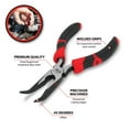 thumbnail image 2 of Performance Tool W30732 6-Inch Curved Long Nose Pliers, 2 of 6