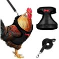 thumbnail image 1 of Correa para pechuga de pollo NQ ajustable doble mejorada, negro, M, 1 of 4