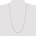 thumbnail image 2 of Diamond2Deal 10K Yellow Gold 2 mm Regular Rope Chain Necklace for Women 30", 2 of 6