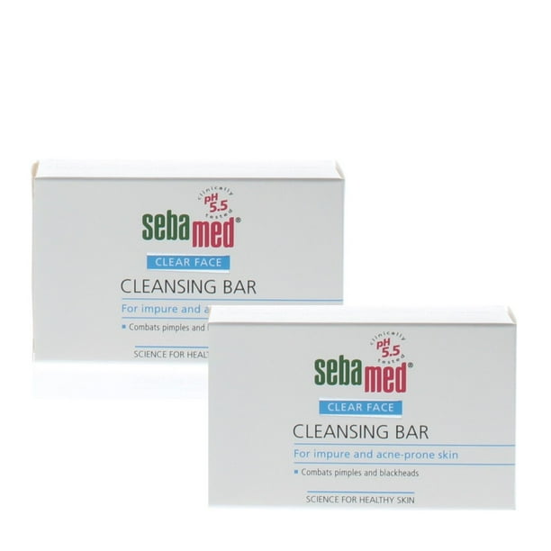 Sebamed Clear Face Cleansing Bar For Impure And AcneProne Skin 100gr/3