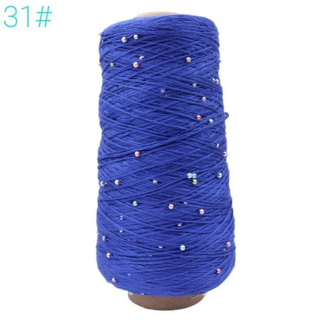 6 ply mercerized cotton thread + pearl hand woven pure cotton fine wool thread crochet thread bead thread DIY hand woven thread